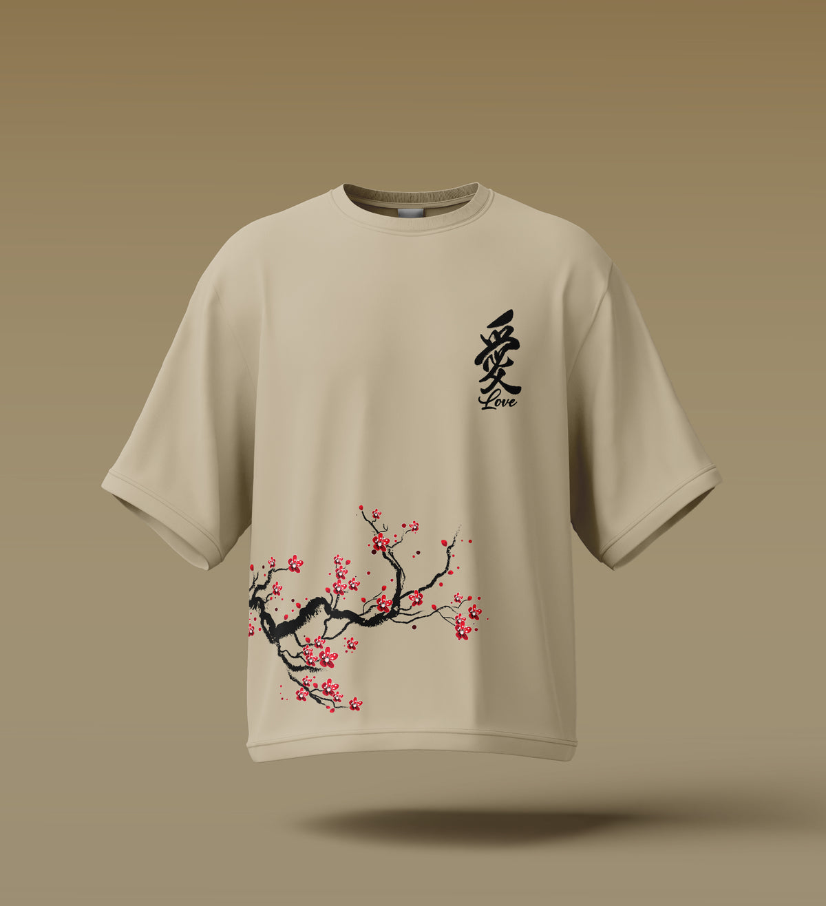 Cherry Blossoms - Oversized Unisex T-shirt