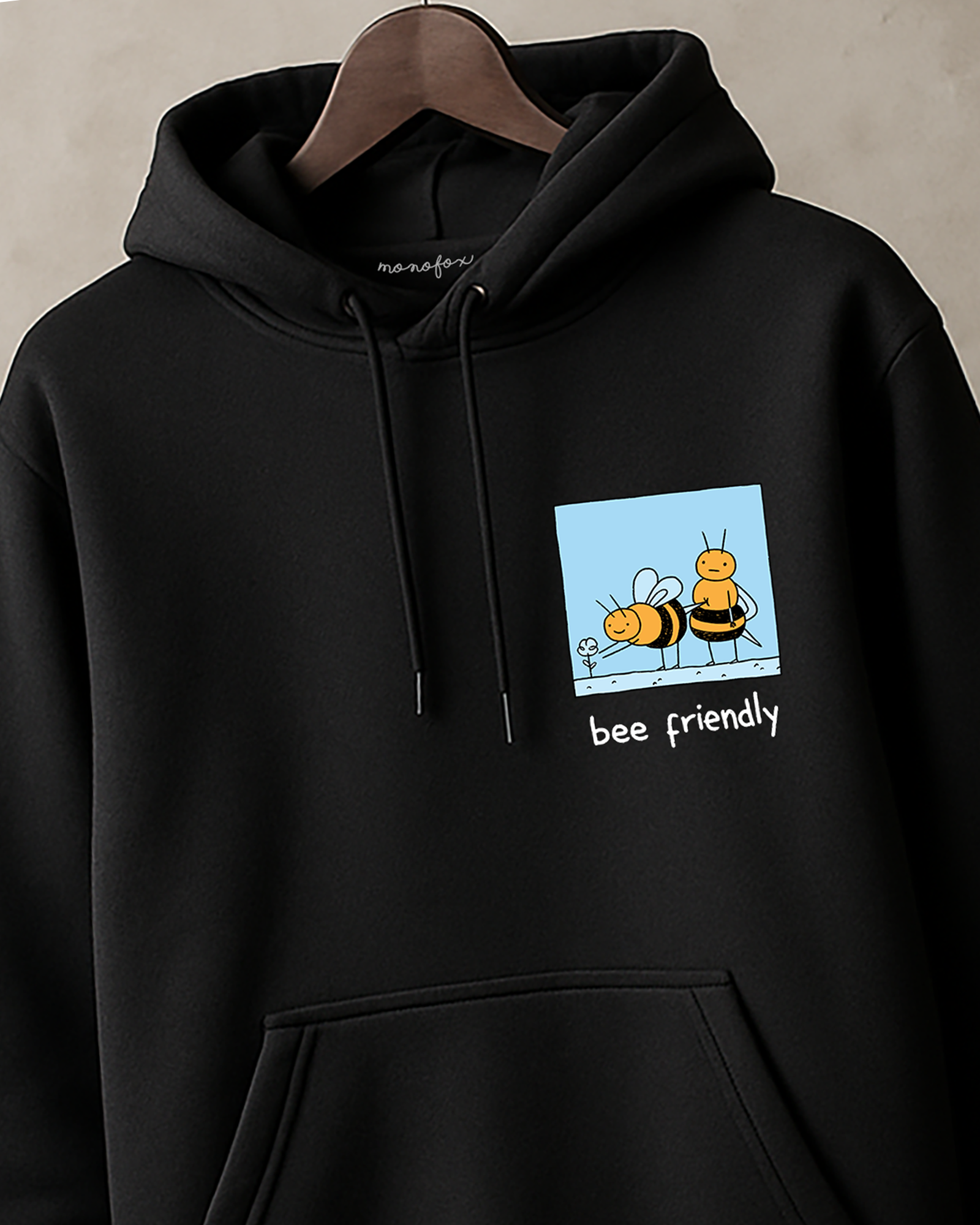 Bee Friendly Unisex Hoodie