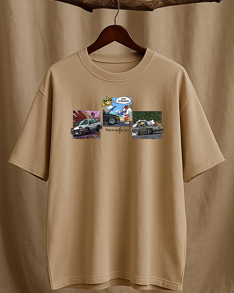 Stay Hydrated - Oversized Unisex T-shirt