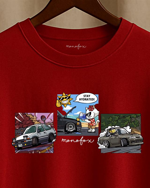 Stay Hydrated - Oversized Unisex T-shirt
