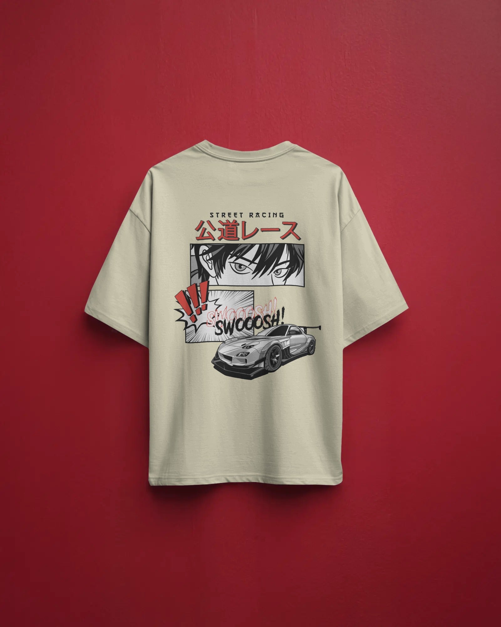 Street Racing - Oversized Unisex T-shirt